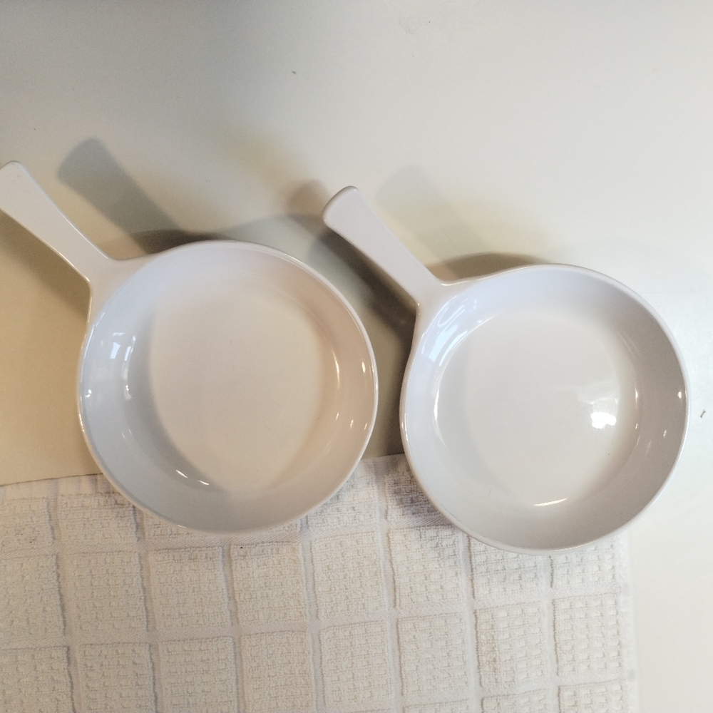 2 Vintage Corning Ware Cornflower Blue P-83-B Sauce Pan Skillets - Picture 4 of 10